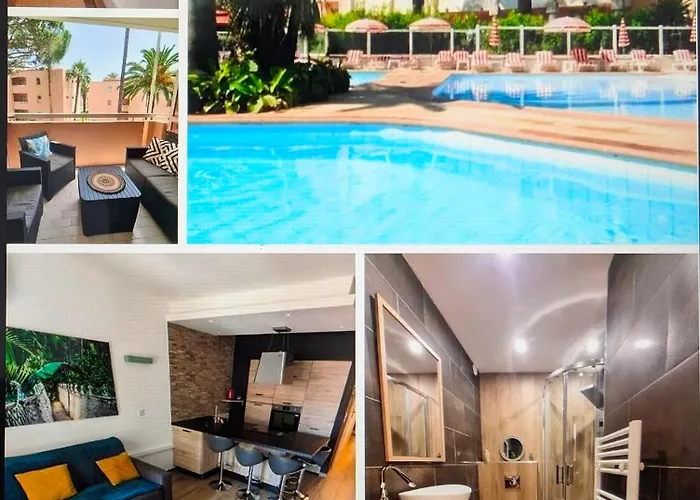 Residence De Vacances Avec Piscine & Transat, A 2 Minutes Des Plages - Bat N2